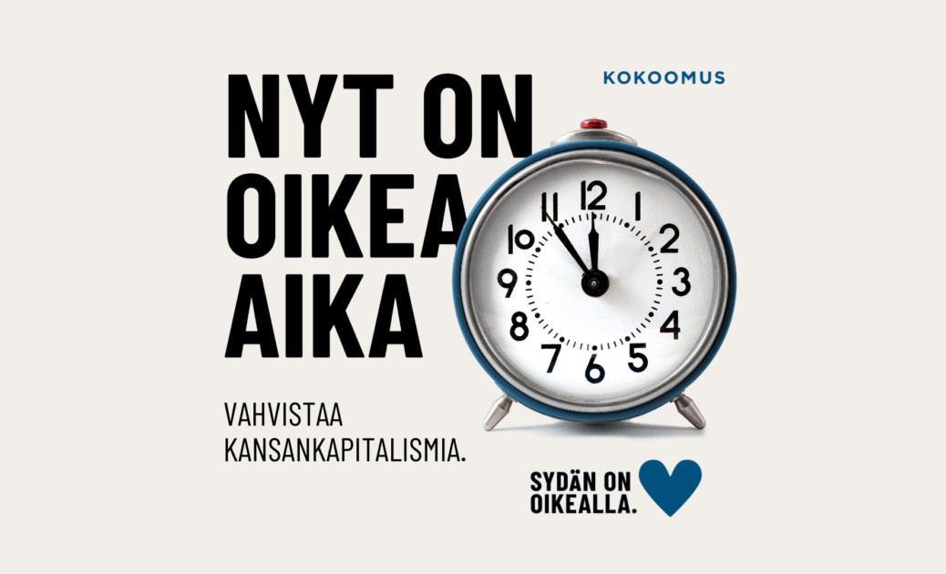 Nyt On Oikea Aika Vahvistaa Kansankapitalismia – Kokoomus.fi